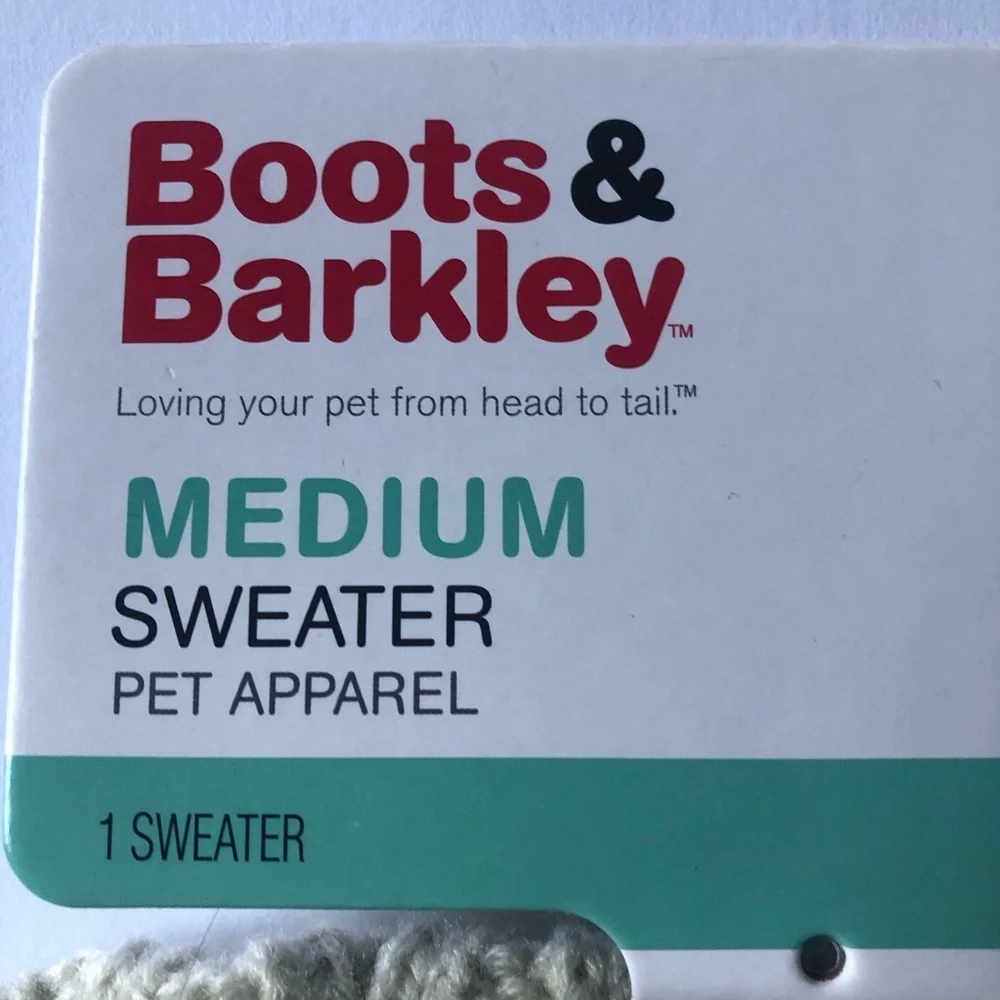 Boots Barkley cable knit turtle neck sweater M